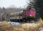 Inbound MBTA Commuter...